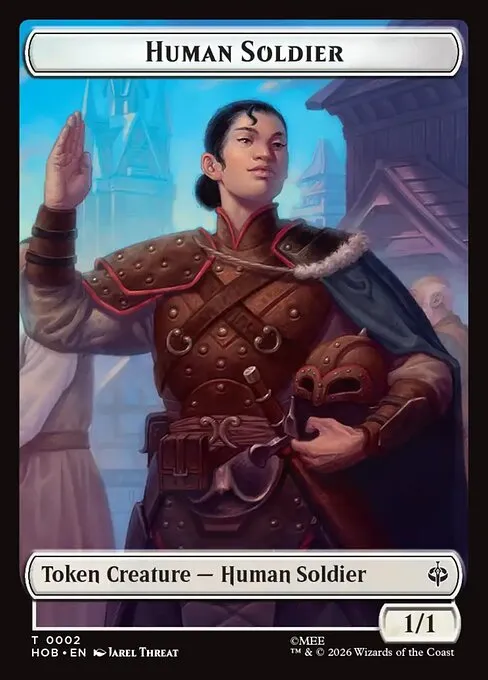 Human Soldier · The Hobbit Tokens 2/2