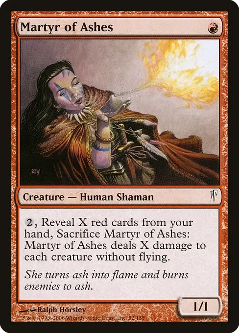 Martyr of Ashes · Coldsnap 92/155