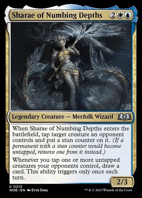 Sharae of Numbing Depths · Wilds of Eldraine 213/381