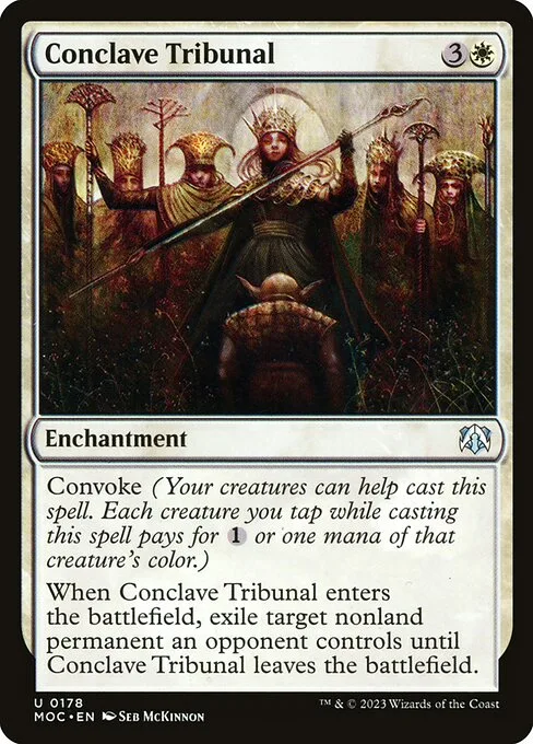 Conclave Tribunal · March of the Machine Commander 178/450