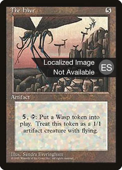 The Hive · Fourth Edition Foreign Black Border 351/378