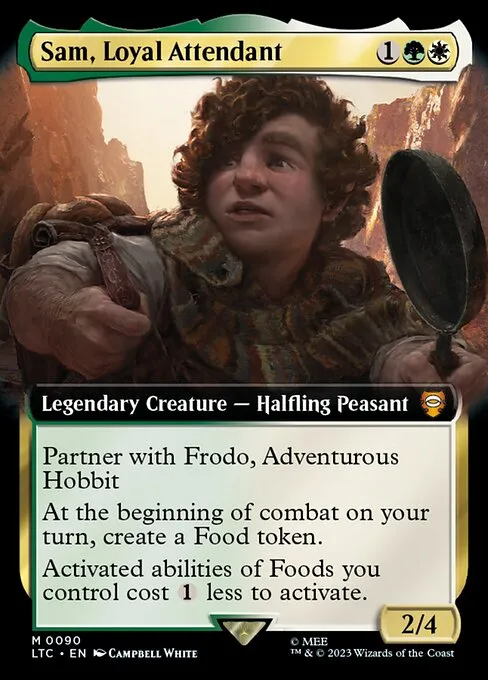 Sam, Loyal Attendant · Tales of Middle-earth Commander 90/591