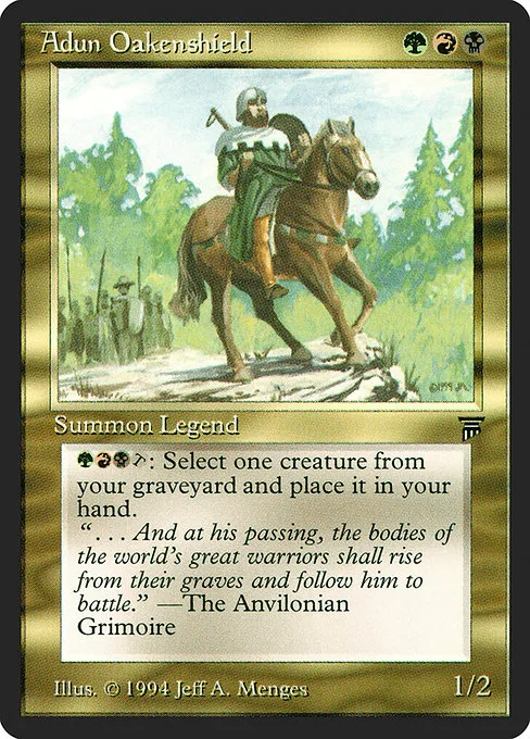Adun Oakenshield · Legends 216/310