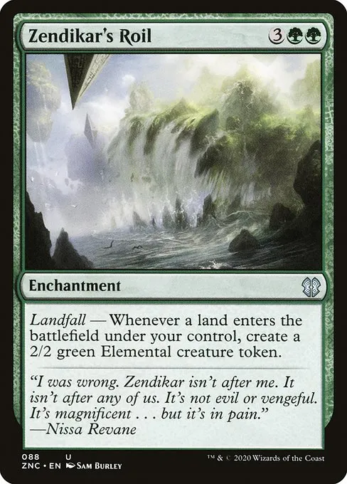 Zendikar's Roil · Zendikar Rising Commander 88/142