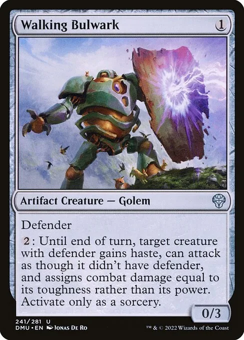 Walking Bulwark · Dominaria United 241/453