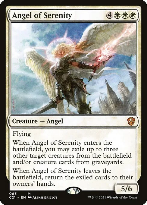 Angel of Serenity · Commander 2021 83/409