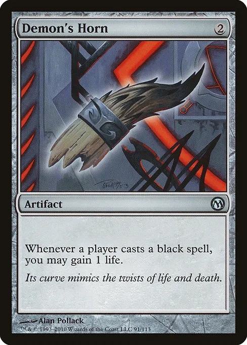 Demon's Horn · Duels of the Planeswalkers 91/113