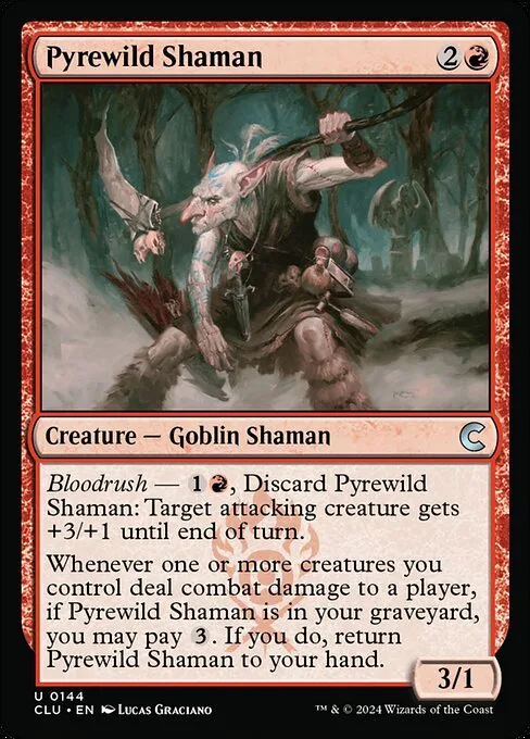 Pyrewild Shaman · Ravnica: Clue Edition 144/284