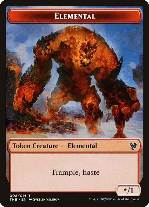 Elemental · Theros Beyond Death Tokens 8/14