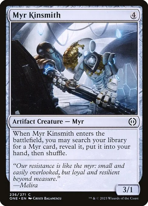 Myr Kinsmith · Phyrexia: All Will Be One 236/479