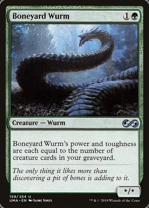 Boneyard Wurm · Ultimate Masters 159/254