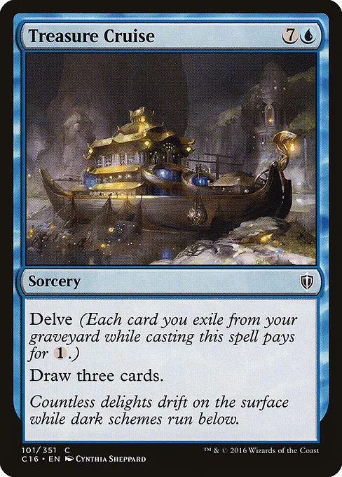 Treasure Cruise · Commander 2016 101/351