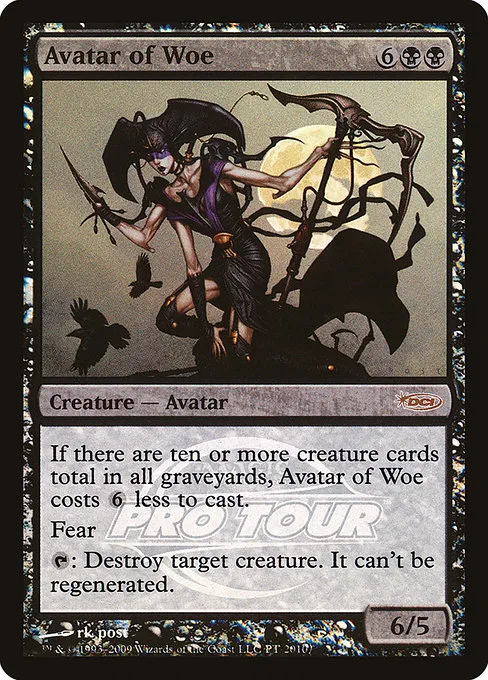 Avatar of Woe · Pro Tour Promos 2010/17