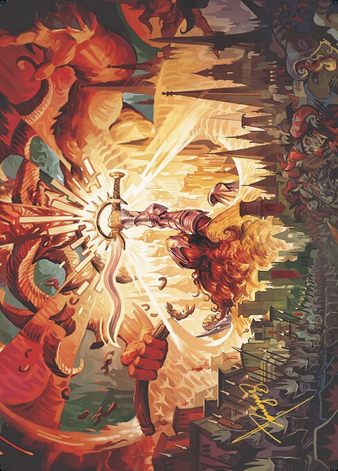 Warleader's Call // Warleader's Call · Murders at Karlov Manor Art Series 23/49