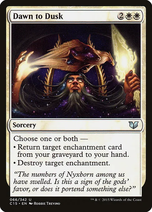 Dawn to Dusk · Commander 2015 66/342