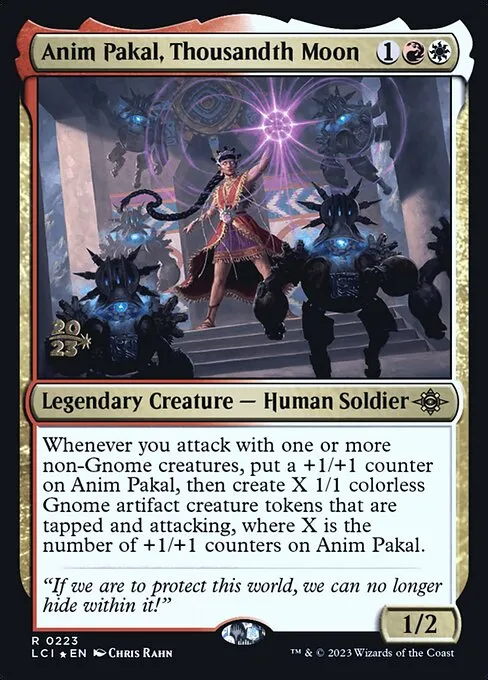 Anim Pakal, Thousandth Moon · The Lost Caverns of Ixalan Promos 223s/136