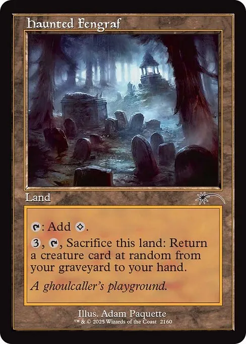 Haunted Fengraf · Secret Lair Drop 2160/2547