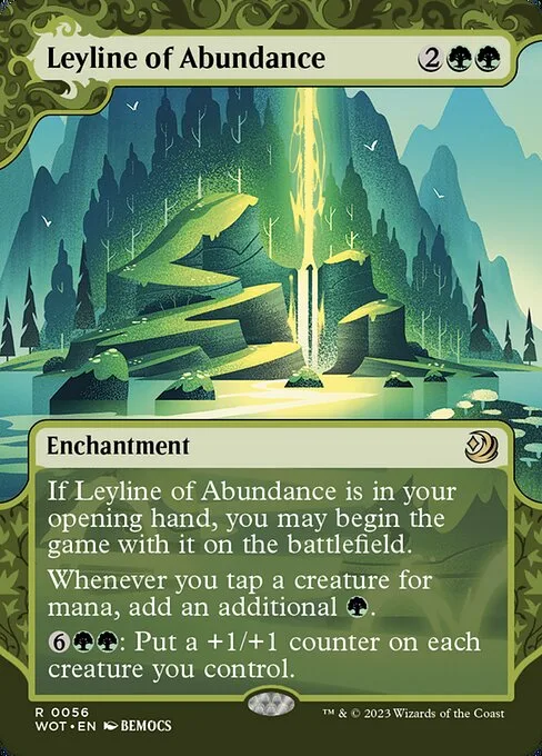 Leyline of Abundance · Wilds of Eldraine: Enchanting Tales 56/103