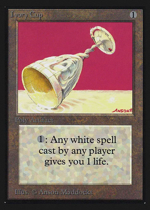 Ivory Cup · Intl. Collectors' Edition 252/302