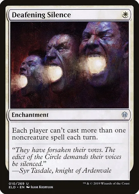 Deafening Silence · Throne of Eldraine 10/398