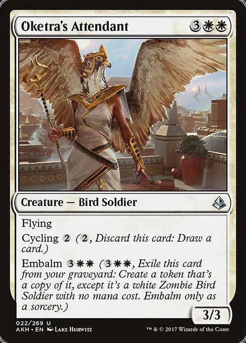 Oketra's Attendant · Amonkhet 22/287