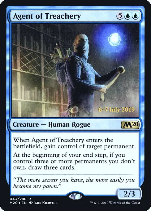 Agent of Treachery · Core Set 2020 Promos 43s/144