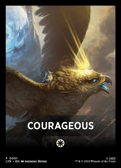 Courageous · Tales of Middle-earth Front Cards 1/10
