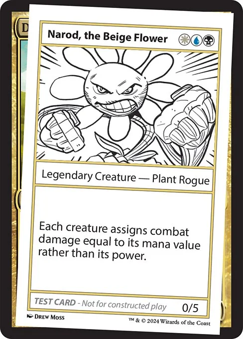 Narod, the Beige Flower · Mystery Booster 2 599/385