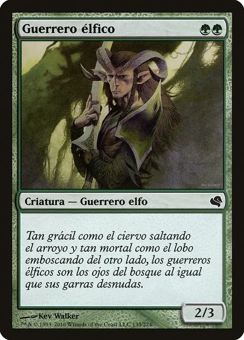 Elvish Warrior · Salvat 2011 135/224