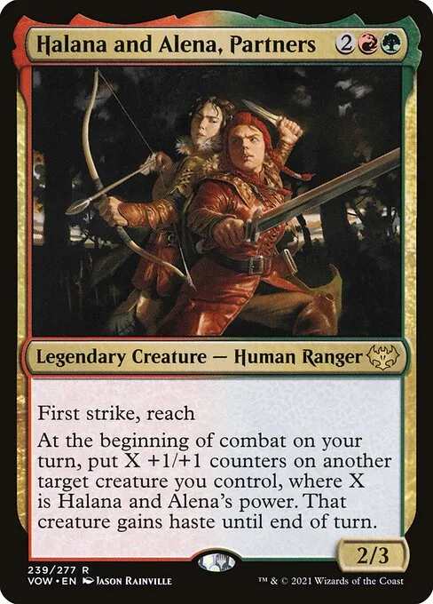 Halana and Alena, Partners · Innistrad: Crimson Vow 239/423