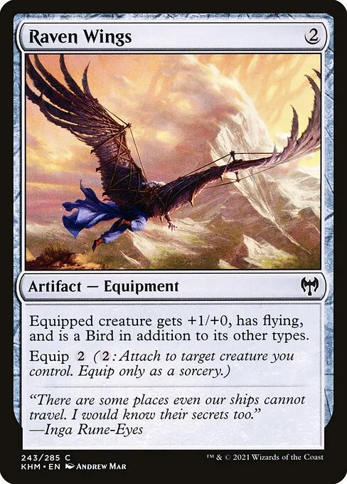 Raven Wings · Kaldheim 243/425