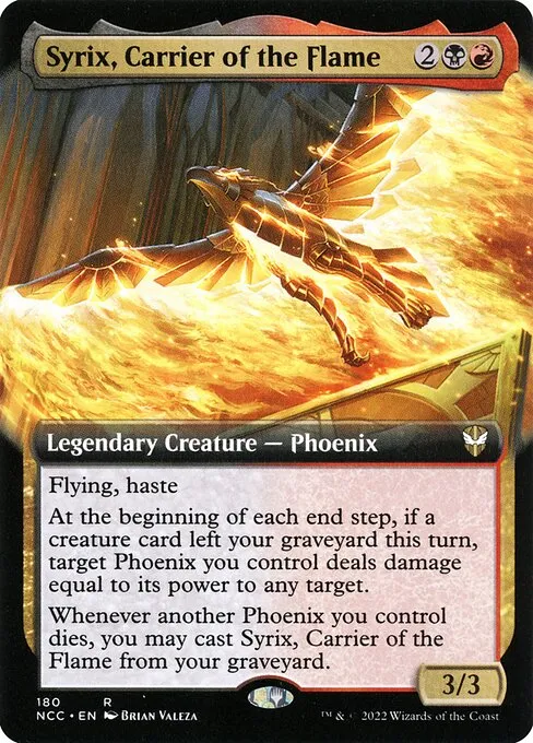 Syrix, Carrier of the Flame · New Capenna Commander 180/447