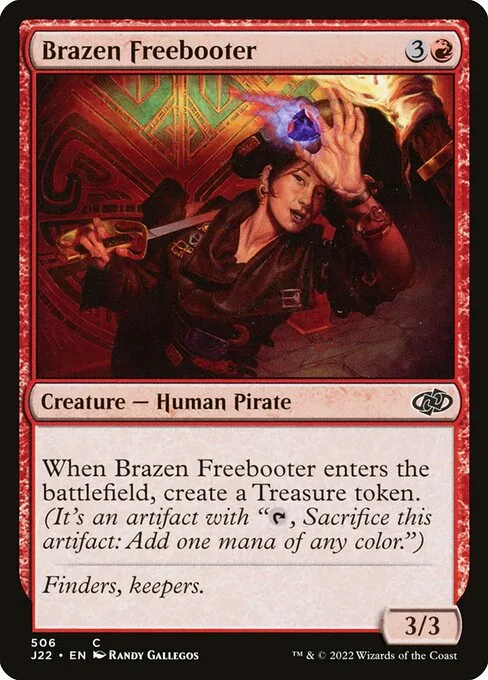 Brazen Freebooter · Jumpstart 2022 506/835