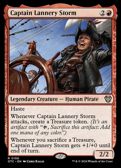 Captain Lannery Storm · Outlaws of Thunder Junction Commander 158/342