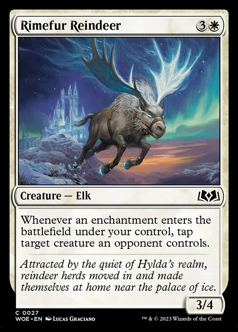 Rimefur Reindeer · Wilds of Eldraine 27/381