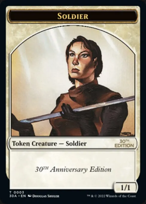 Soldier · 30th Anniversary Tokens 3/16