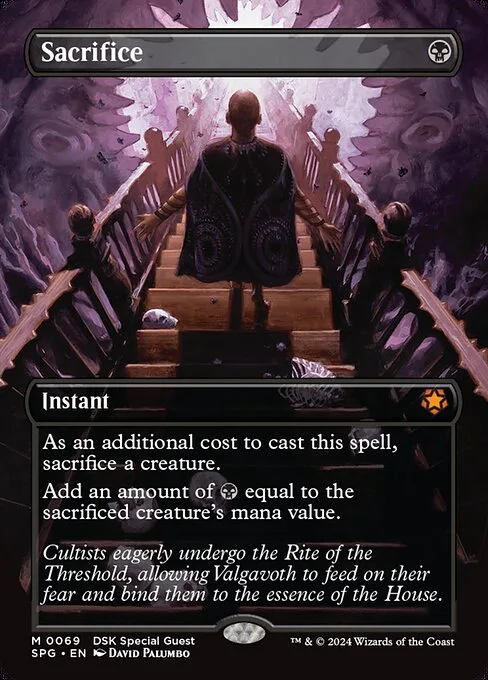 Sacrifice · Special Guests 69/165