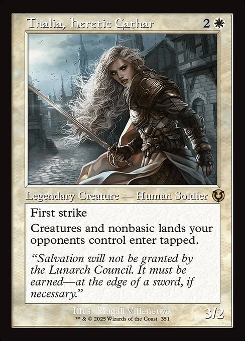 Thalia, Heretic Cathar · Innistrad Remastered 351/495