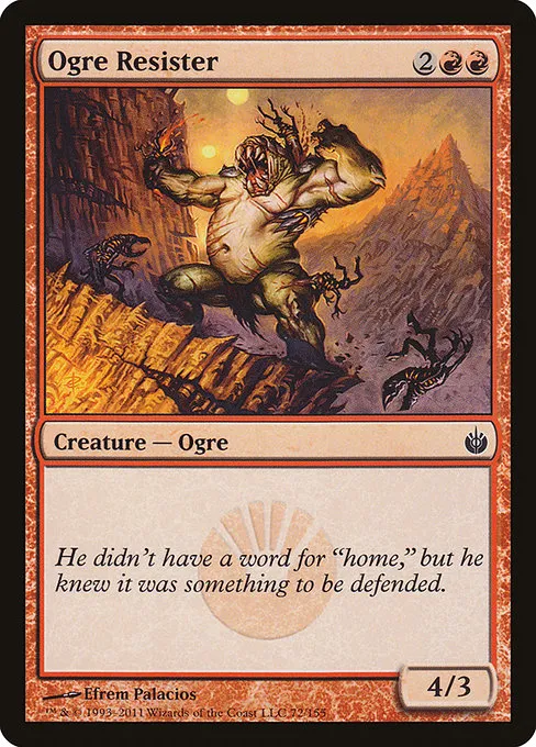 Ogre Resister · Mirrodin Besieged 72/155