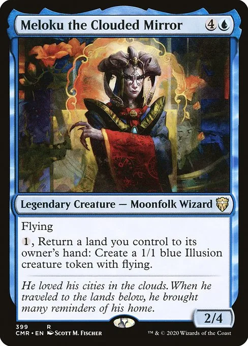 Meloku the Clouded Mirror · Commander Legends 399/718