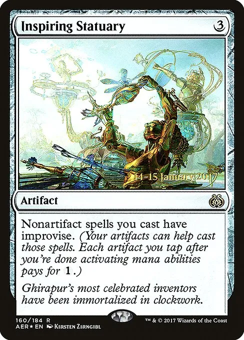 Inspiring Statuary · Aether Revolt Promos 160s/65