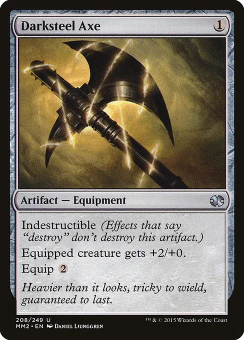 Darksteel Axe · Modern Masters 2015 208/249