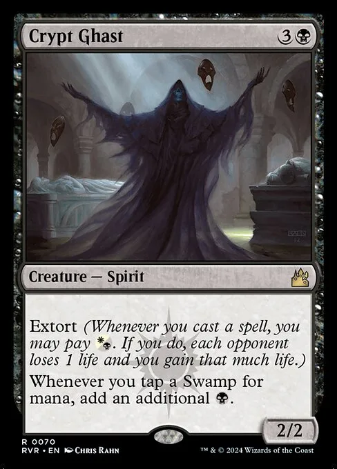 Crypt Ghast · Ravnica Remastered 70/531
