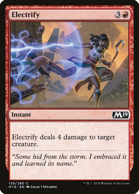 Electrify · Core Set 2019 139/314