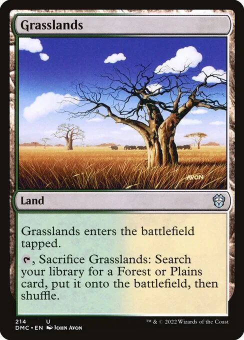 Grasslands · Dominaria United Commander 214/240