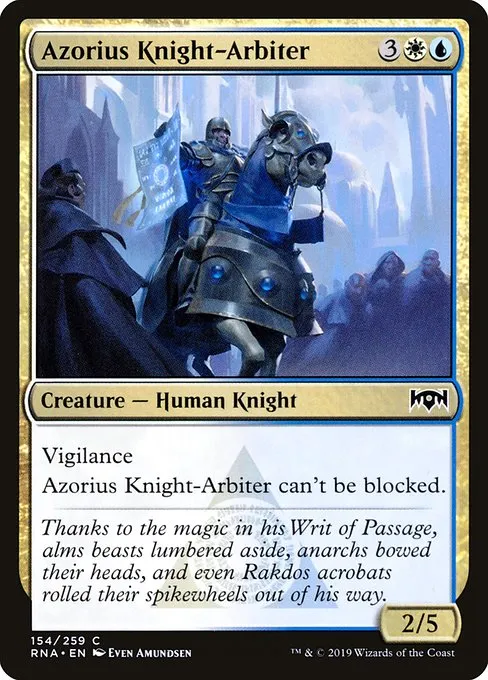 Azorius Knight-Arbiter · Ravnica Allegiance 154/273