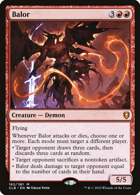 Balor · Commander Legends: Battle for Baldur's Gate 162/936