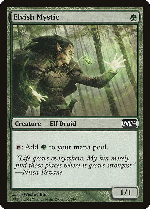 Elvish Mystic · Magic 2014 169/249
