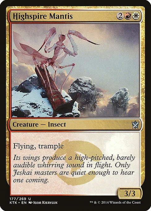 Highspire Mantis · Khans of Tarkir 177/293