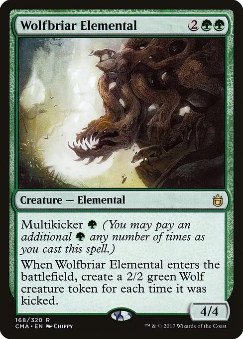 Wolfbriar Elemental · Commander Anthology 168/320